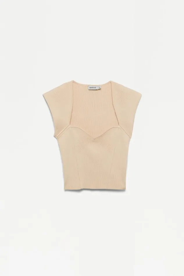 Women Tops and Bodysuits Jonathan Simkhai Abia Tee Women Tops and Bodysuits Jonathan Simkhai Abia Tee