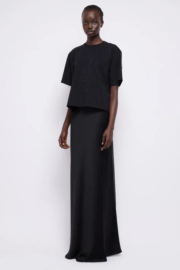 Women Tops and Bodysuits Jonathan Simkhai Amaru Tee Women Tops and Bodysuits Jonathan Simkhai Amaru Tee