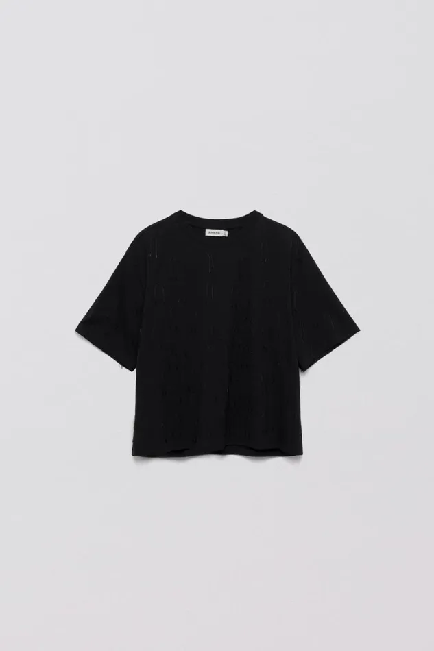 Women Tops and Bodysuits Jonathan Simkhai Amaru Tee Women Tops and Bodysuits Jonathan Simkhai Amaru Tee