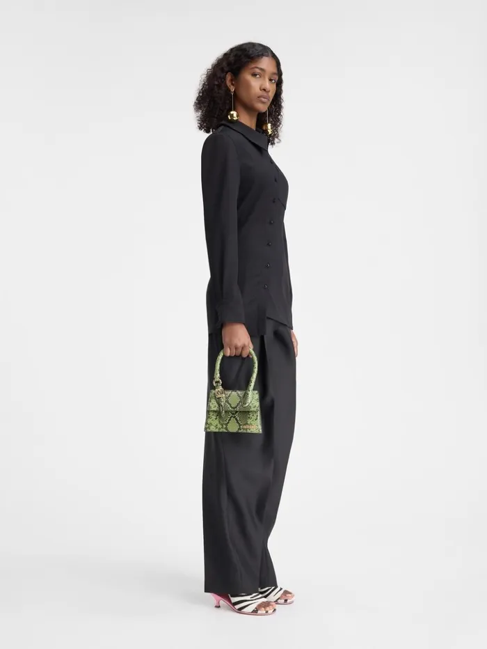 Women Tops and Shirts JACQUEMUS The Pablo Shirt Black Women Tops and Shirts JACQUEMUS The Pablo Shirt Black