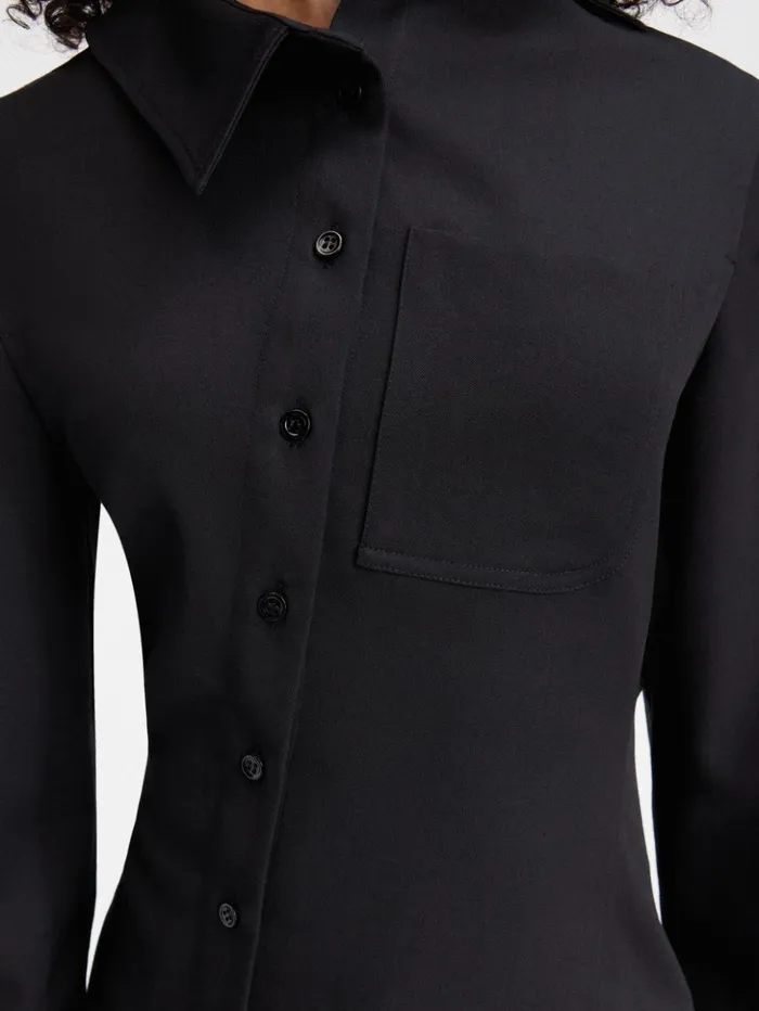 Women Tops and Shirts JACQUEMUS The Pablo Shirt Black Women Tops and Shirts JACQUEMUS The Pablo Shirt Black