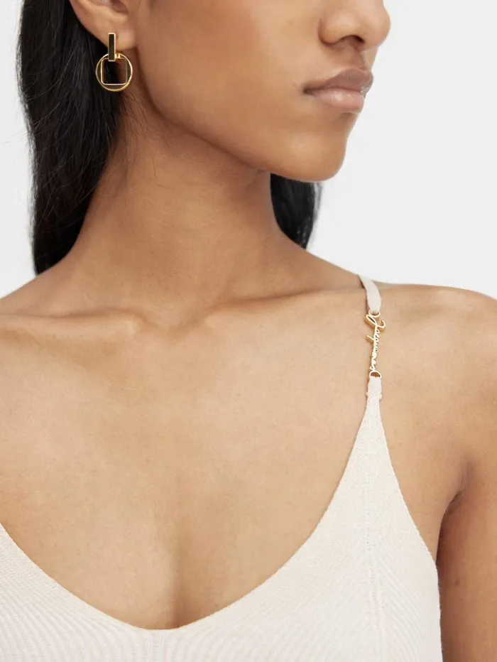 Women Tops and Shirts JACQUEMUS The Pral Bra Light Beige