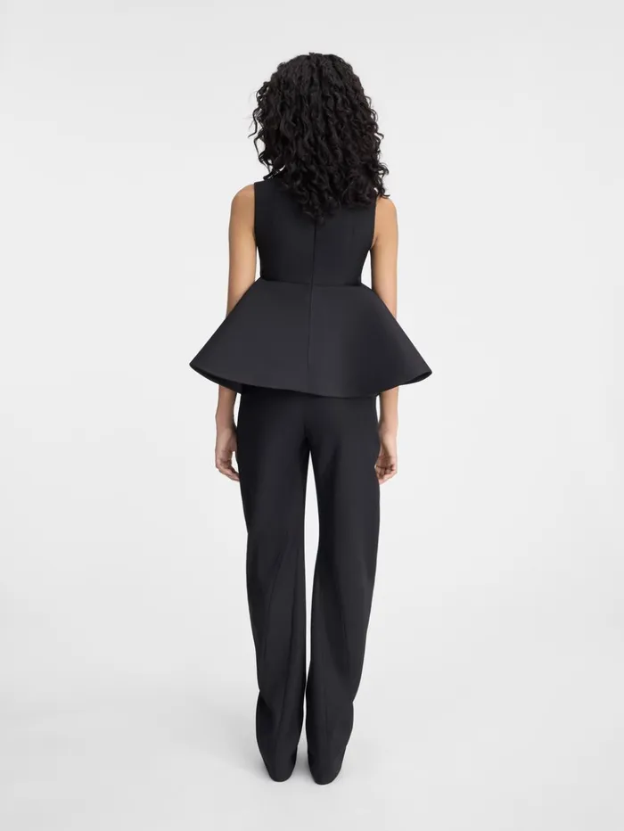 Women Tops and Shirts JACQUEMUS The Spalla Top Black