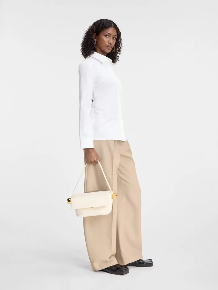 Women Tops and Shirts JACQUEMUS The Suit Shirt White Women Tops and Shirts JACQUEMUS The Suit Shirt White