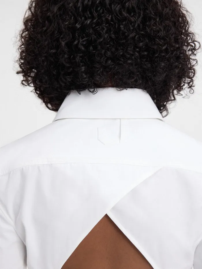 Women Tops and Shirts JACQUEMUS The Suit Shirt White Women Tops and Shirts JACQUEMUS The Suit Shirt White