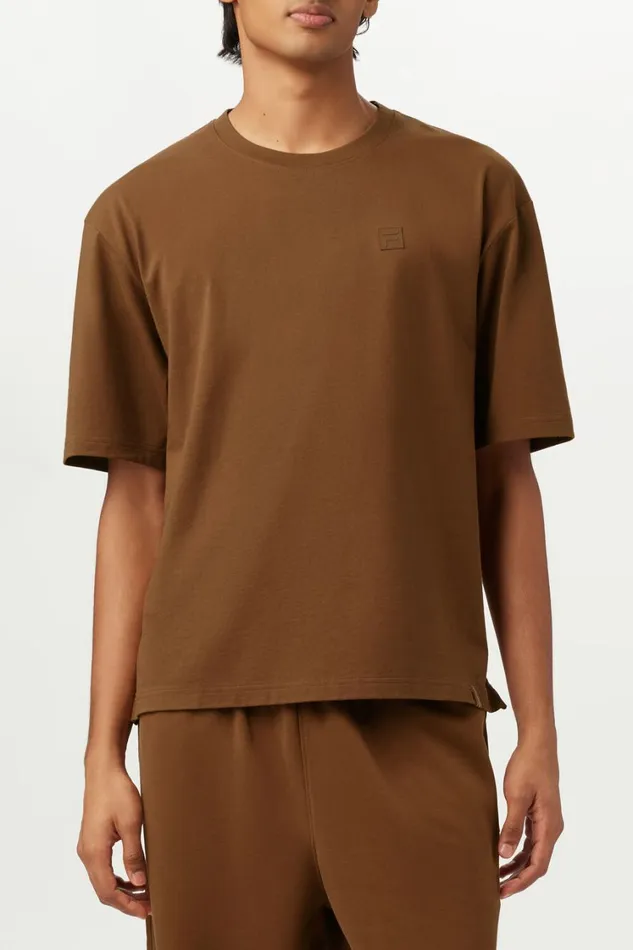 Women Tops and TShirts Fila Apex Relaxed Box Tee 200 Emperador Women Tops and TShirts Fila Apex Relaxed Box Tee 200 Emperador