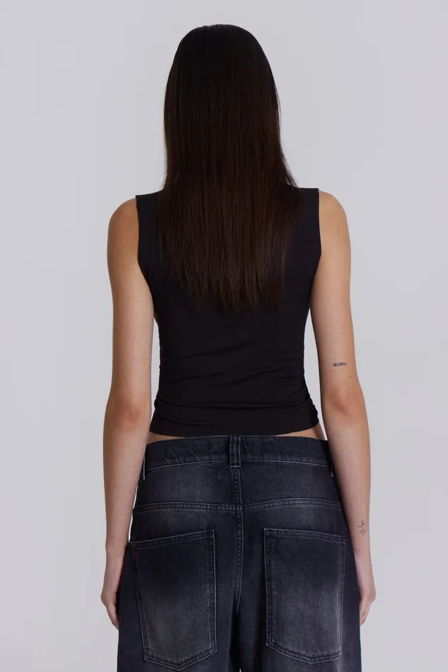 Women Tops Jaded London Shop Motion Slinky Tank Top
