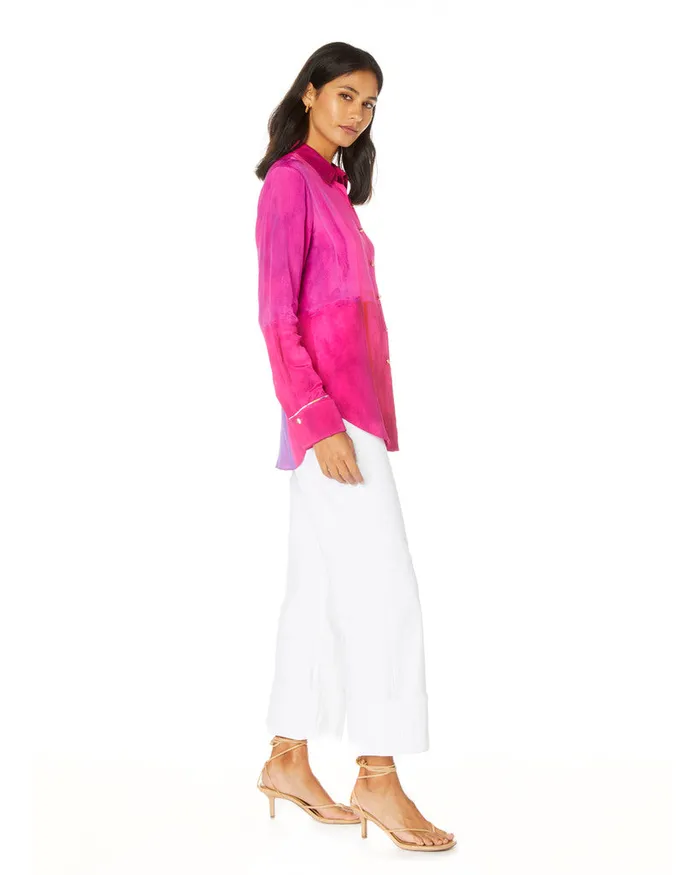 Women Tops Robert Graham GABRIELA SHIRT Seafoam