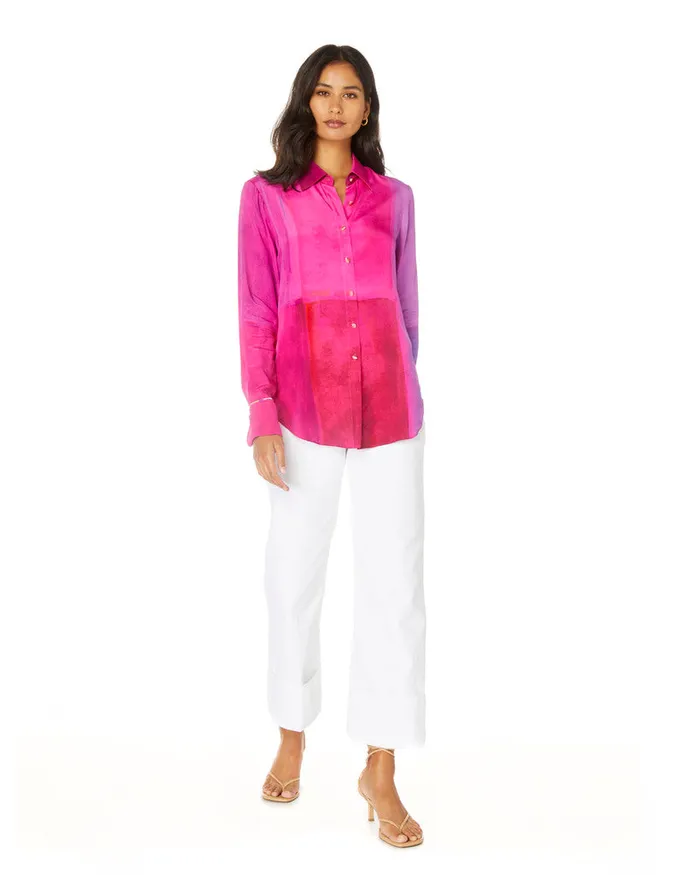 Women Tops Robert Graham GABRIELA SHIRT Seafoam