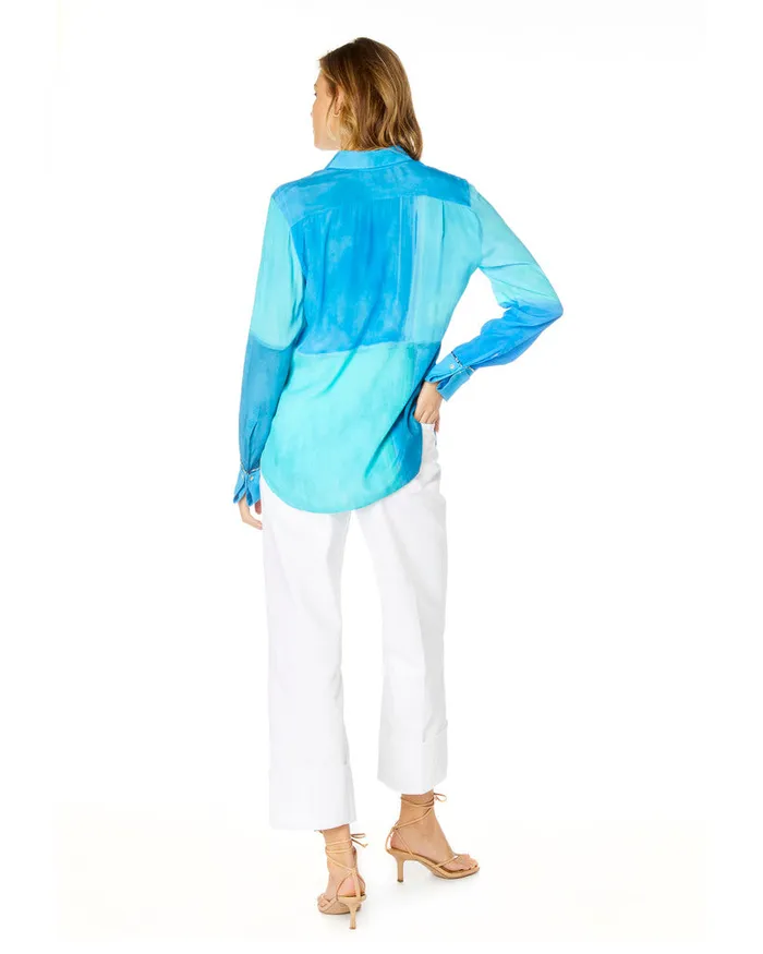 Women Tops Robert Graham GABRIELA SHIRT Seafoam