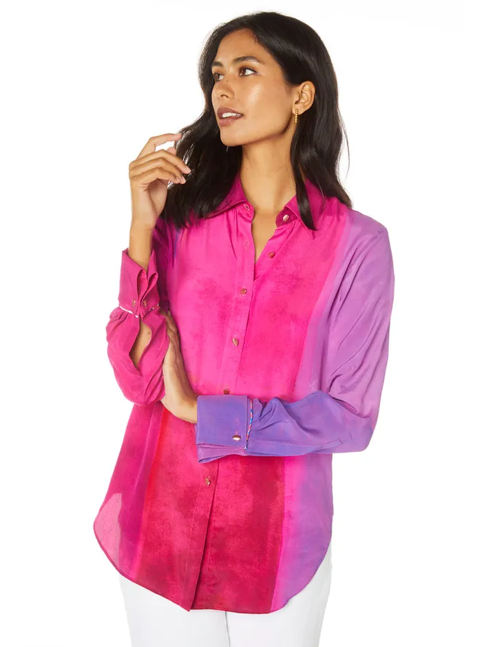 Women Tops Robert Graham GABRIELA SHIRT Seafoam