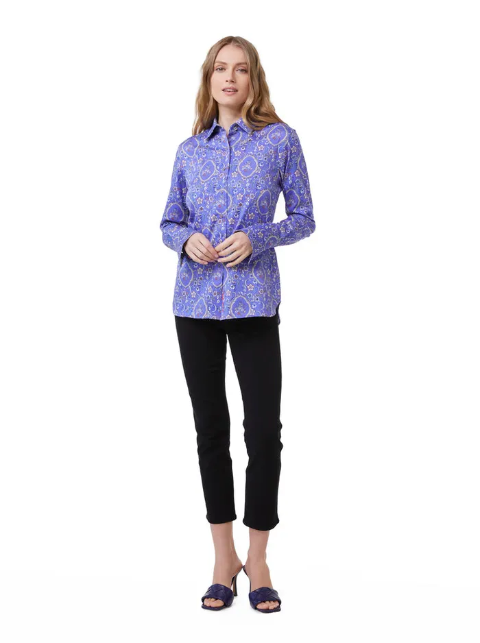 Women Tops Robert Graham PRISCILLA SHIRT Multi