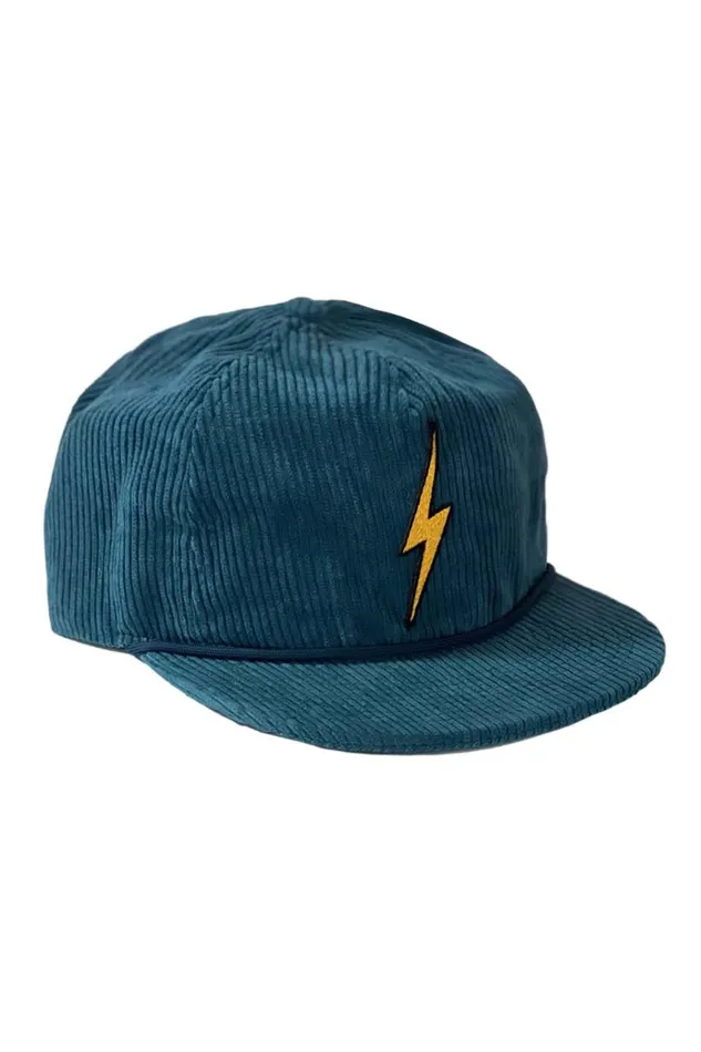 Women Trucker Hats Aviator Nation BOLT VINTAGE CORDUROY TRUCKER HAT