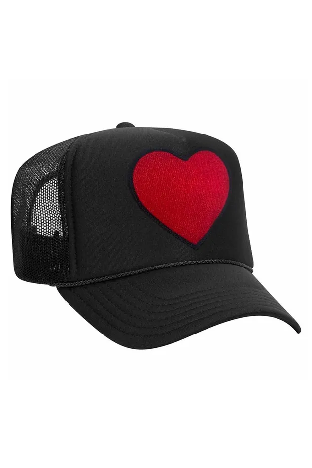 Women Trucker Hats Aviator Nation HEART 8211 VINTAGE LOW RISE TRUCKER Women Trucker Hats Aviator Nation HEART 8211 VINTAGE LOW RISE TRUCKER