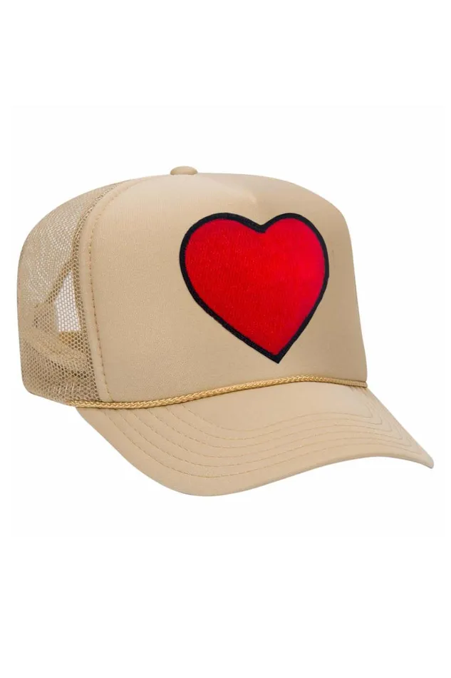 Women Trucker Hats Aviator Nation HEART 8211 VINTAGE LOW RISE TRUCKER Women Trucker Hats Aviator Nation HEART 8211 VINTAGE LOW RISE TRUCKER