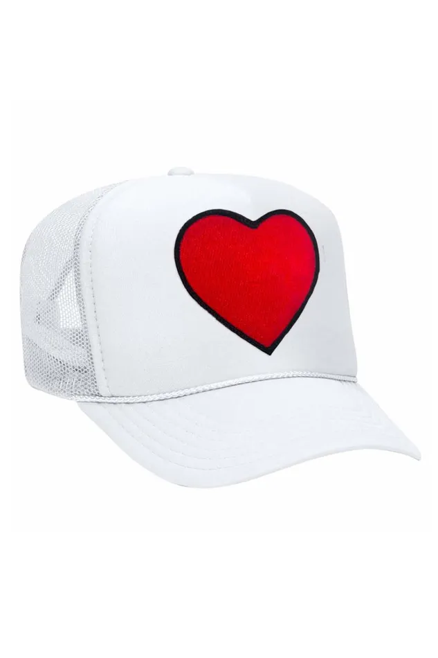 Women Trucker Hats Aviator Nation HEART 8211 VINTAGE LOW RISE TRUCKER Women Trucker Hats Aviator Nation HEART 8211 VINTAGE LOW RISE TRUCKER