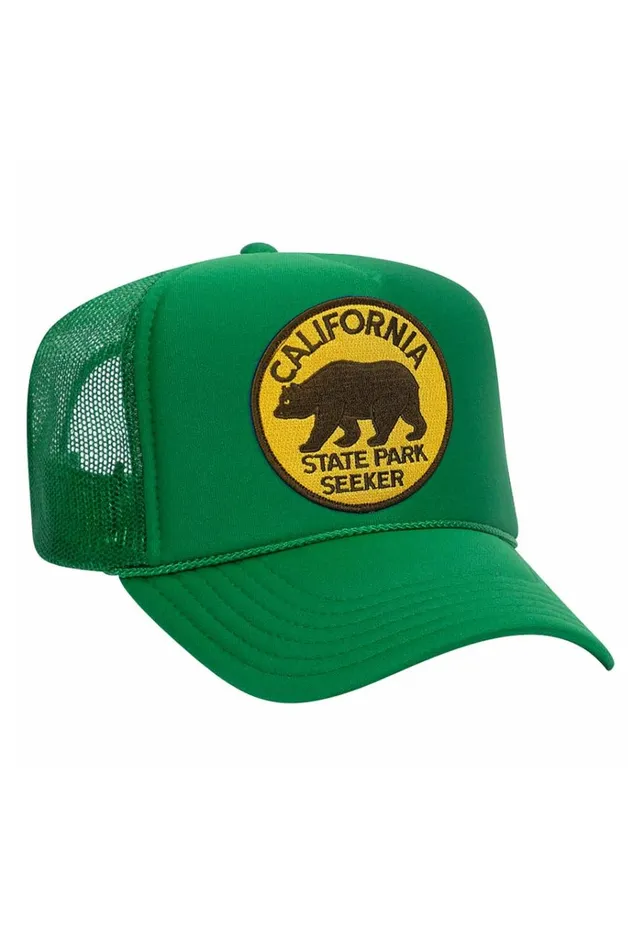 Women Trucker Hats Aviator Nation STATE PARK SEEKER VINTAGE TRUCKER HAT Women Trucker Hats Aviator Nation STATE PARK SEEKER VINTAGE TRUCKER HAT