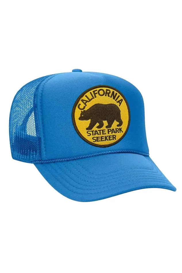 Women Trucker Hats Aviator Nation STATE PARK SEEKER VINTAGE TRUCKER HAT Women Trucker Hats Aviator Nation STATE PARK SEEKER VINTAGE TRUCKER HAT