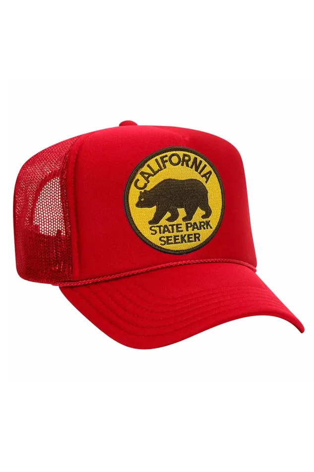 Women Trucker Hats Aviator Nation STATE PARK SEEKER VINTAGE TRUCKER HAT Women Trucker Hats Aviator Nation STATE PARK SEEKER VINTAGE TRUCKER HAT