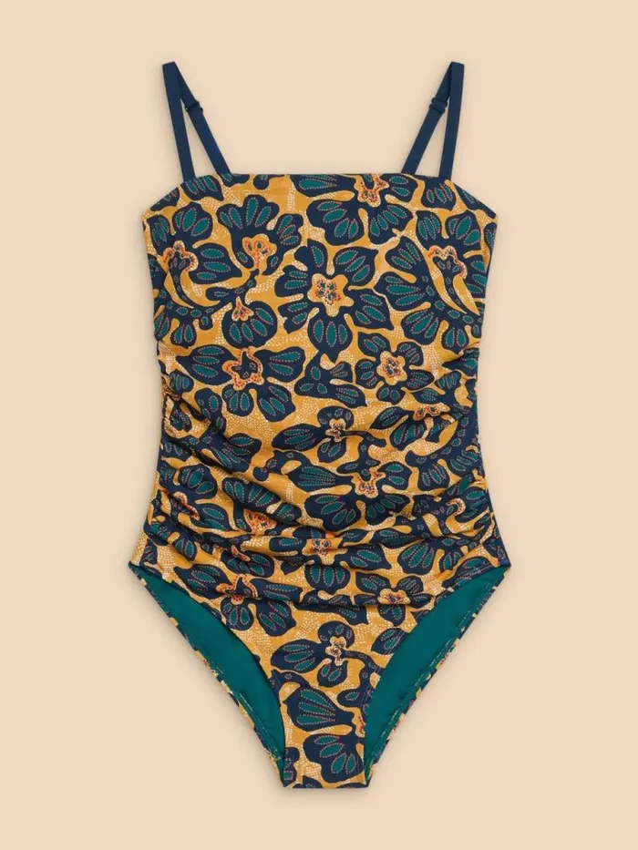 Women Verity Tummy Control Swimsuit Yellow Multi White Stuff Swimwear Women Verity Tummy Control Swimsuit Yellow Multi White Stuff Swimwear