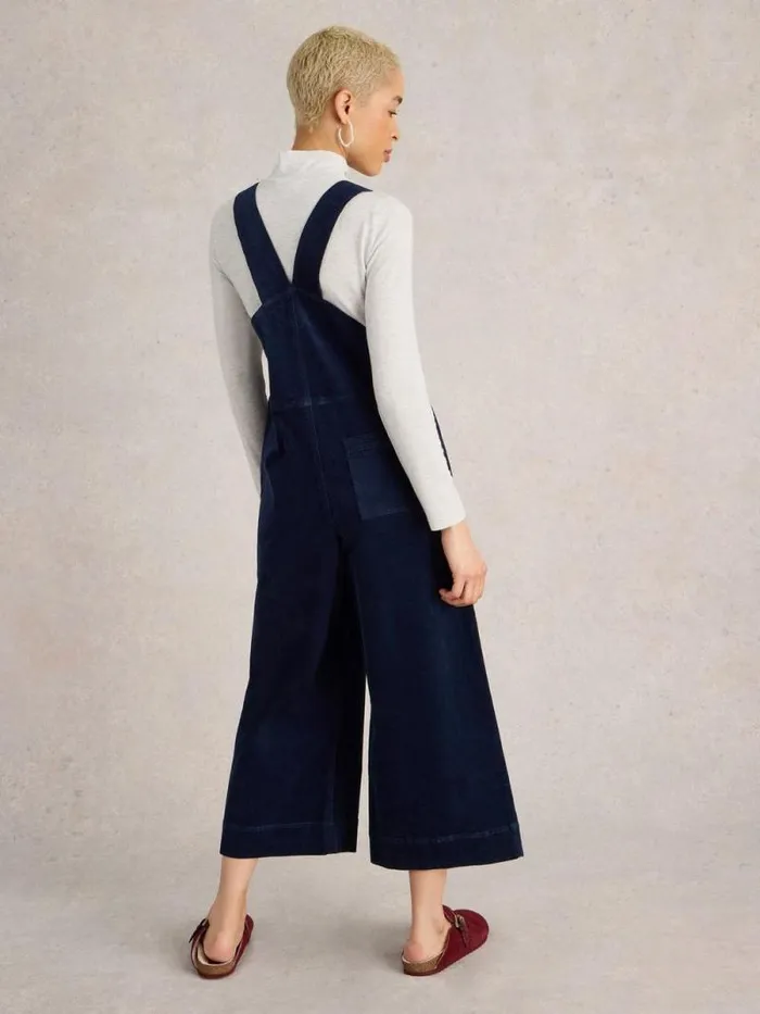 Women Viola Cord Dungaree Dark Navy White Stuff Dresses