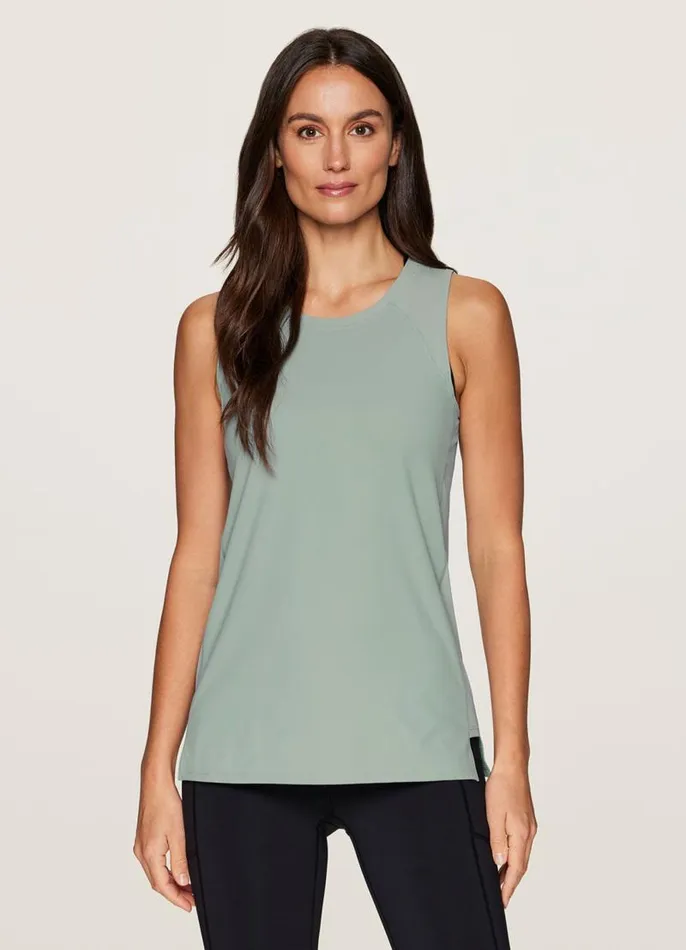 Women Willow Super Soft Tunic Tank Sea Glass RBX Active Tanks
