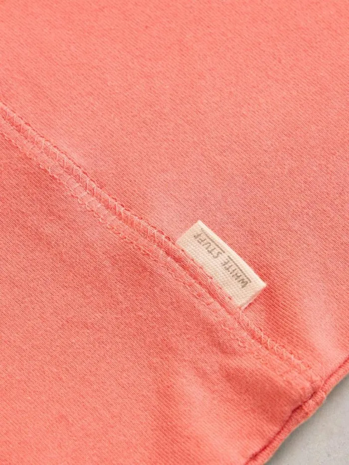 Women Womens Versatile Jersey Roll Mid Coral White Stuff Scarves Women Womens Versatile Jersey Roll Mid Coral White Stuff Scarves