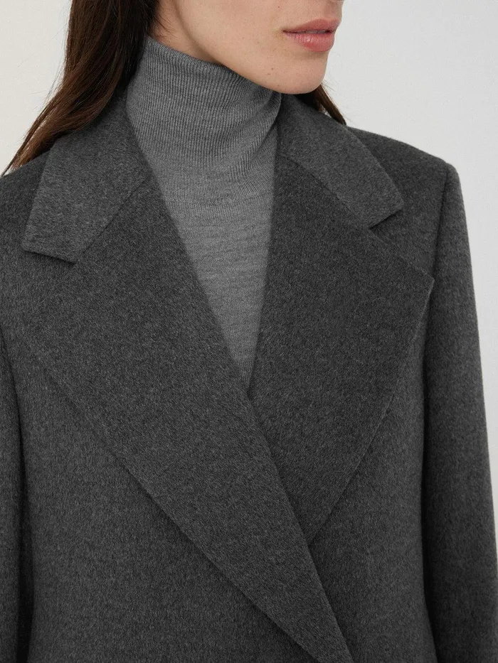 Women Wool Maxi City Coat Charcoal Jigsaw Coats and Jackets