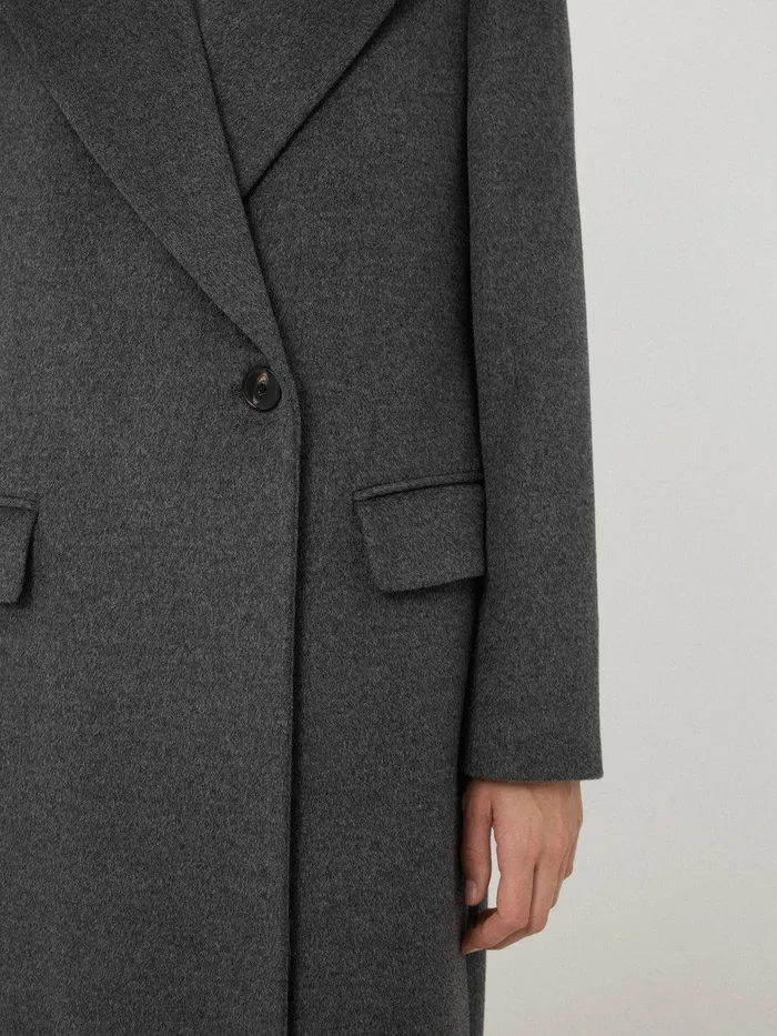Women Wool Maxi City Coat Charcoal Jigsaw Coats and Jackets
