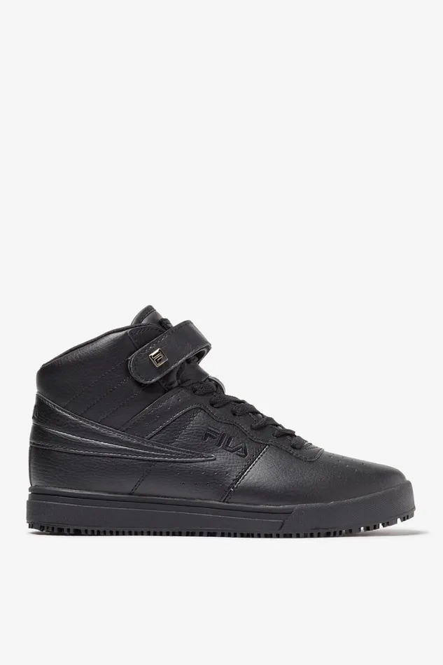 Women Work Shoes Fila Vulc 13 Slip Resistant Shoe 001 Black Black Black