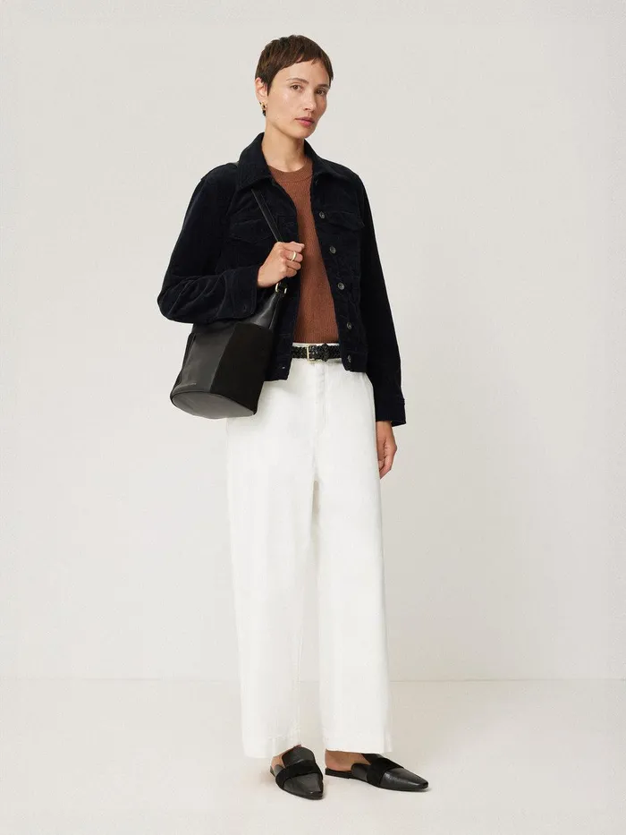 Women York Slouchy Bucket Bag Black Jigsaw Wallets and Card Holders