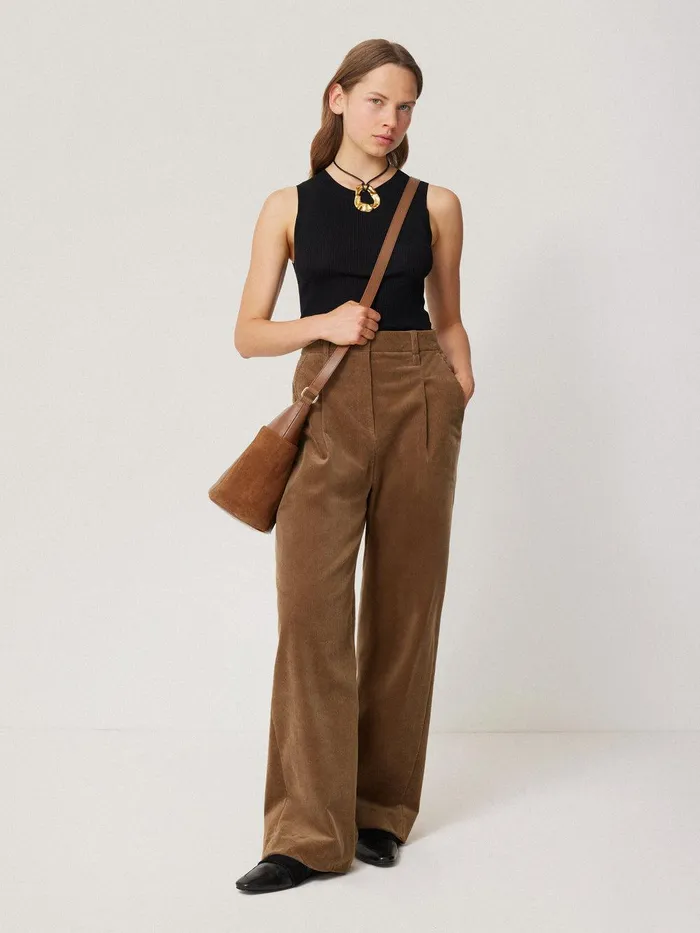 Women York Slouchy Bucket Bag Tan Jigsaw Wallets and Card Holders