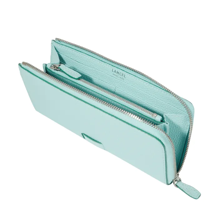 Zipped Flap Wallet Mintemerald Women Lancel Wallet Zipped Flap Wallet Mintemerald Women Lancel Wallet