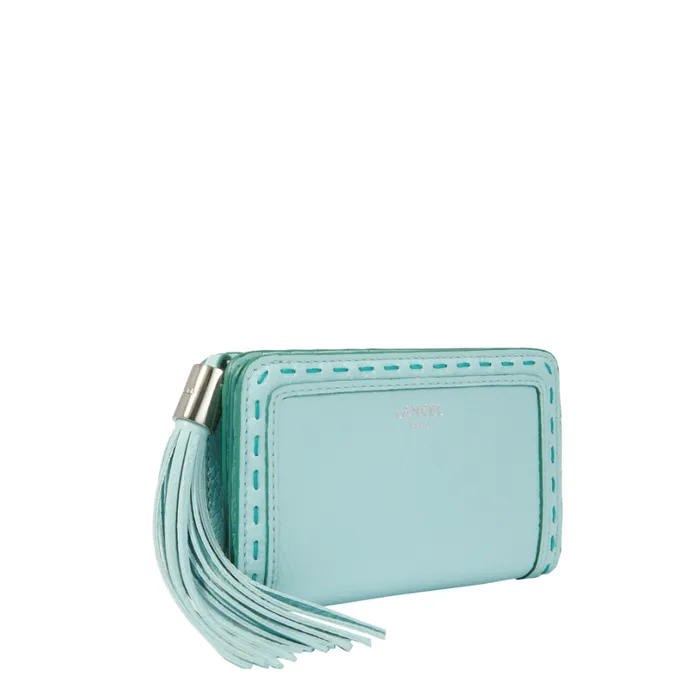 Zipped Rectangular Compact Wallet Mintemerald Women Lancel Wallet Zipped Rectangular Compact Wallet Mintemerald Women Lancel Wallet